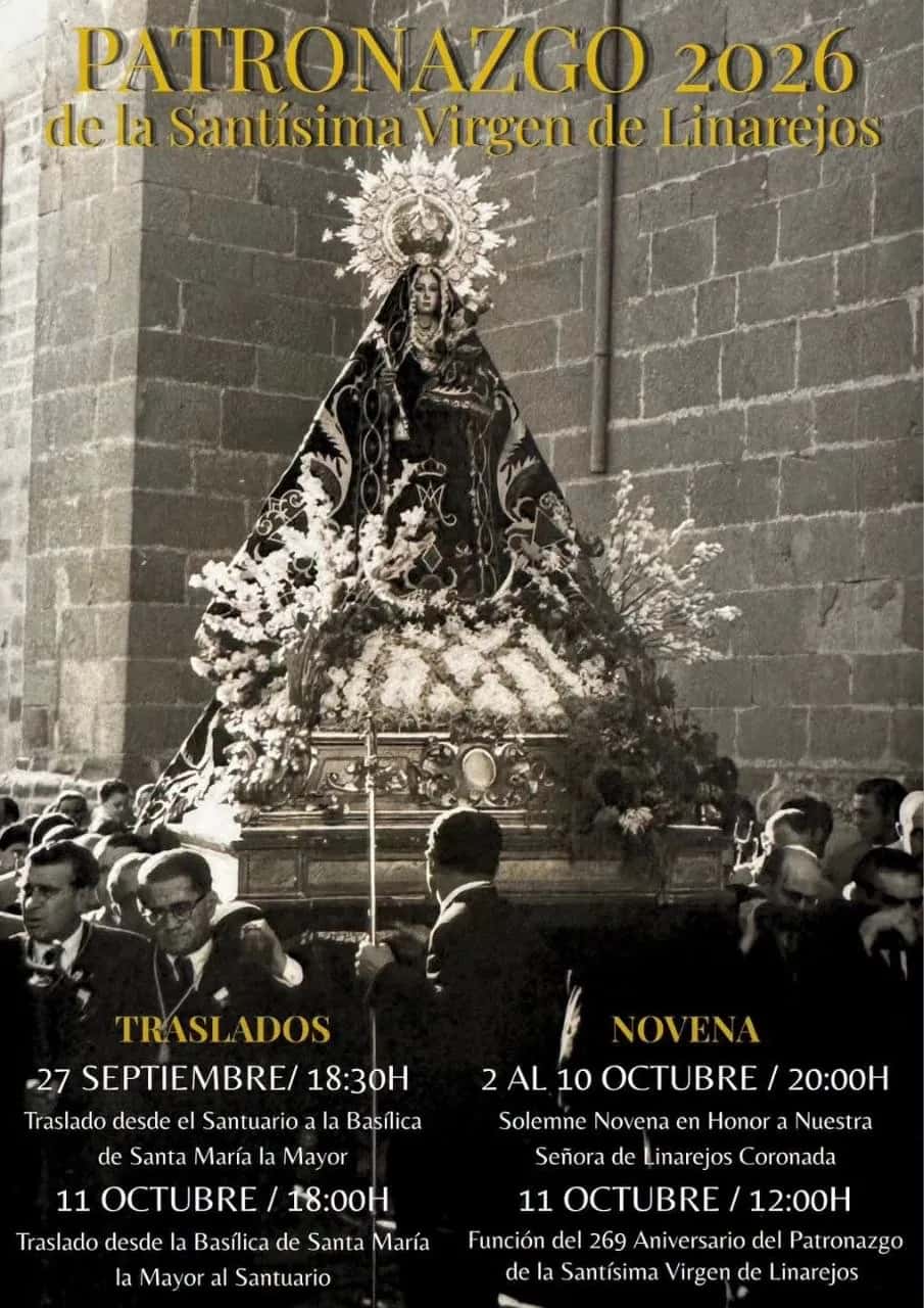 La Virgen de Linarejos protagoniza el octubre de Linares