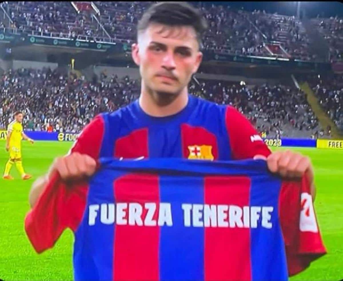 El homenaje a Pedri en Tegueste: así fue el acto