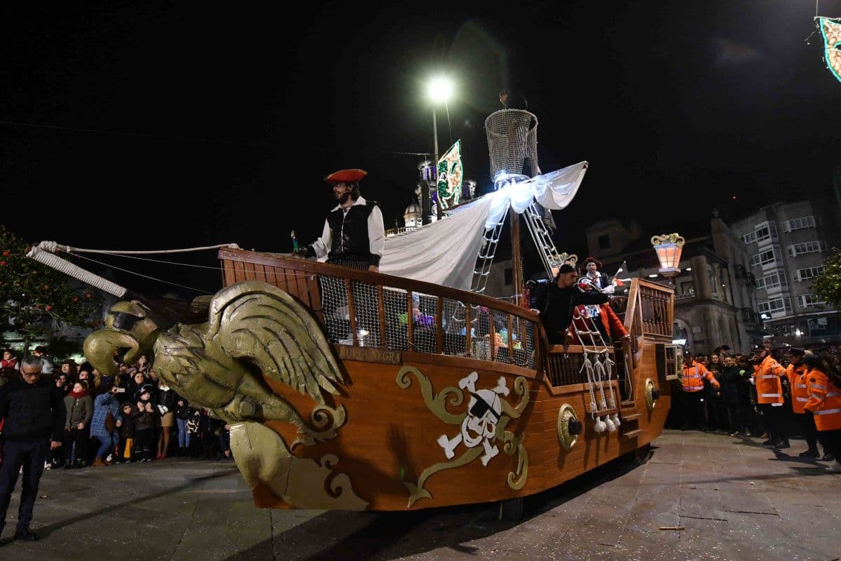 Recreaci贸n do Desembarco do Burla Negra