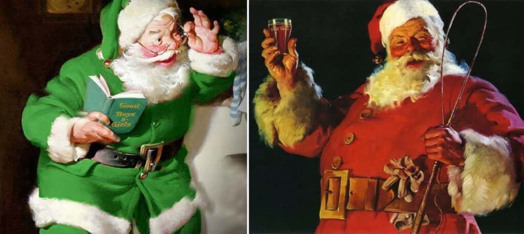 Visita de Papá Noel al Hospital Universitario de Ourense