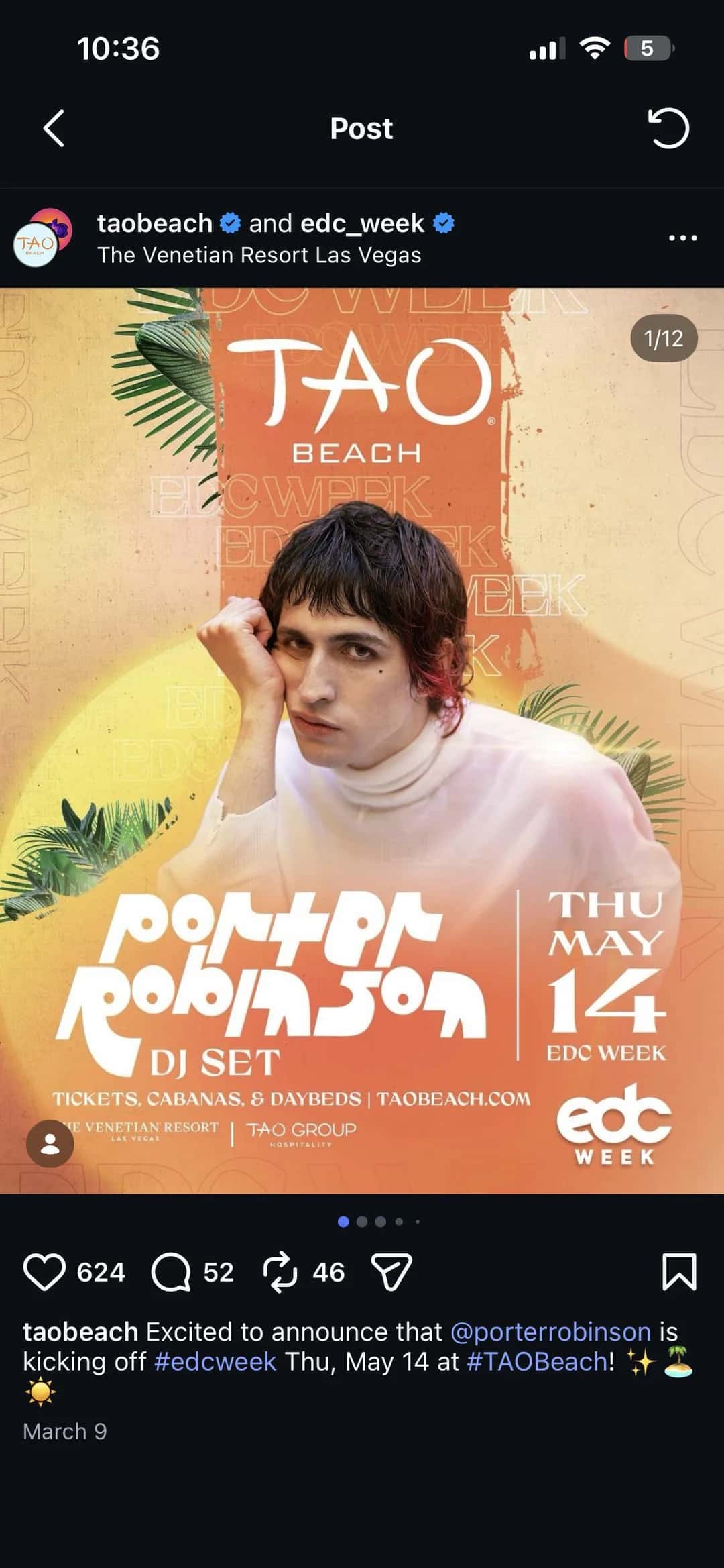 Porter Robinson - Seismic Dance Event 2026
