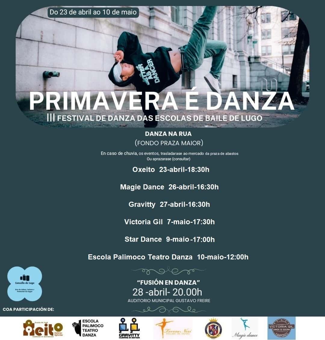 Exhibición de Star Dance - Primavera é danza