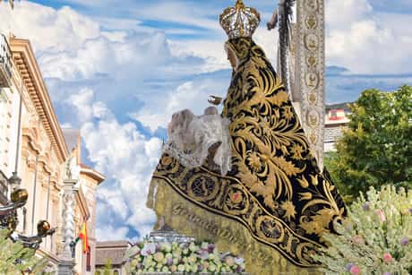 Ofrenda y procesión de la Virgen de las Angustias