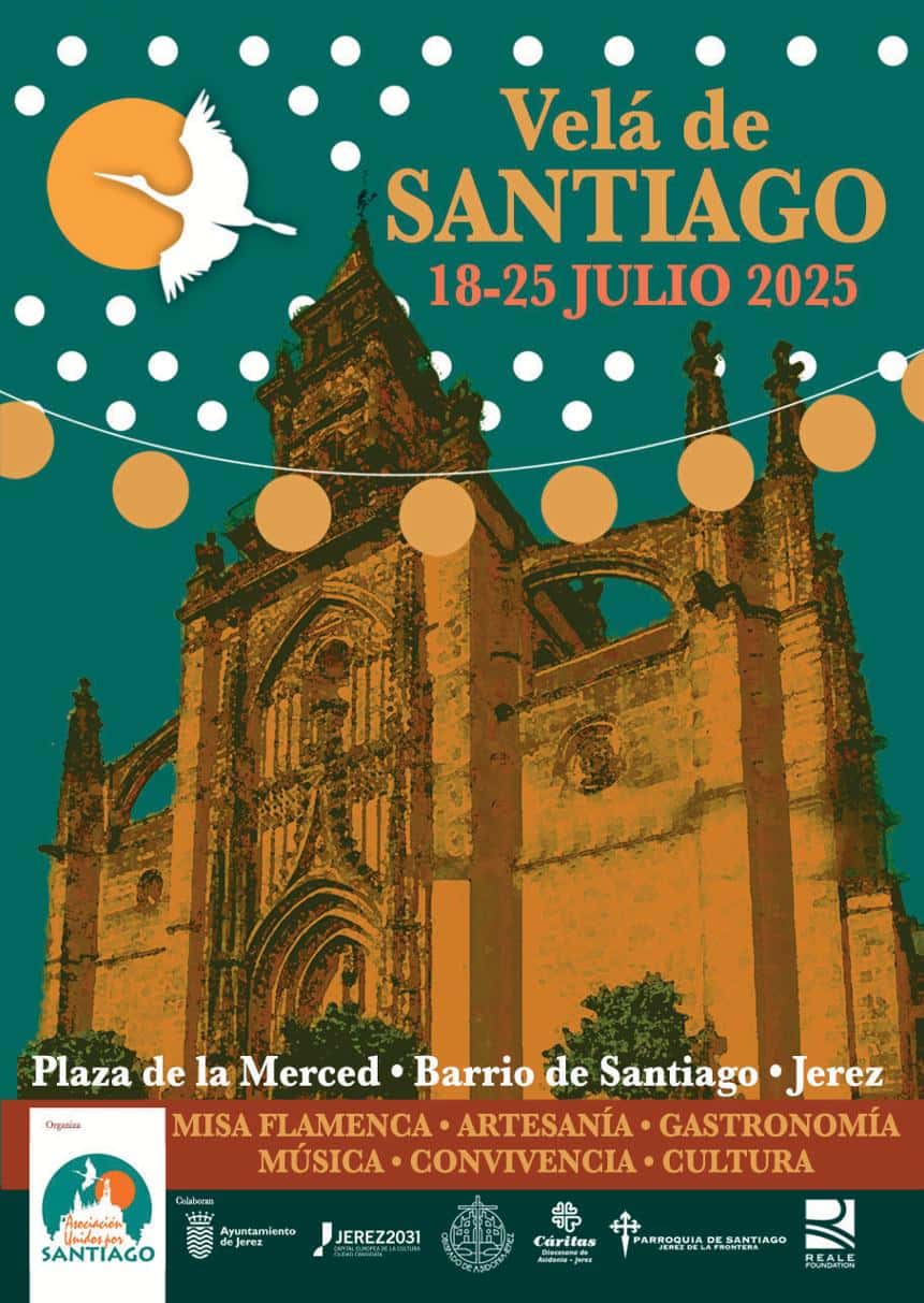 La Velá de Santiago 2026 llena de flamenco el barrio de Jerez