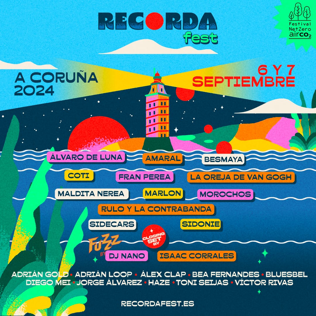 Recorda Fest: horario de los 16 conciertos en el puerto