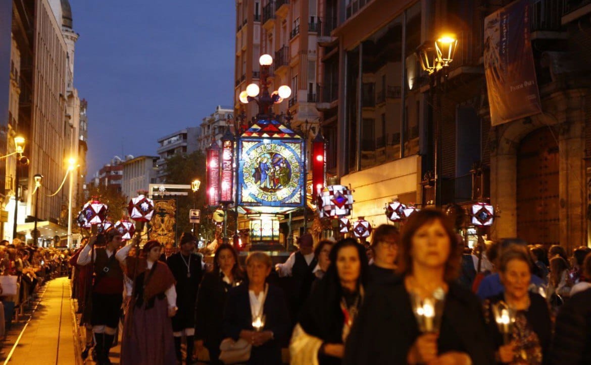 Rosario de Cristal de las Fiestas del Pilar