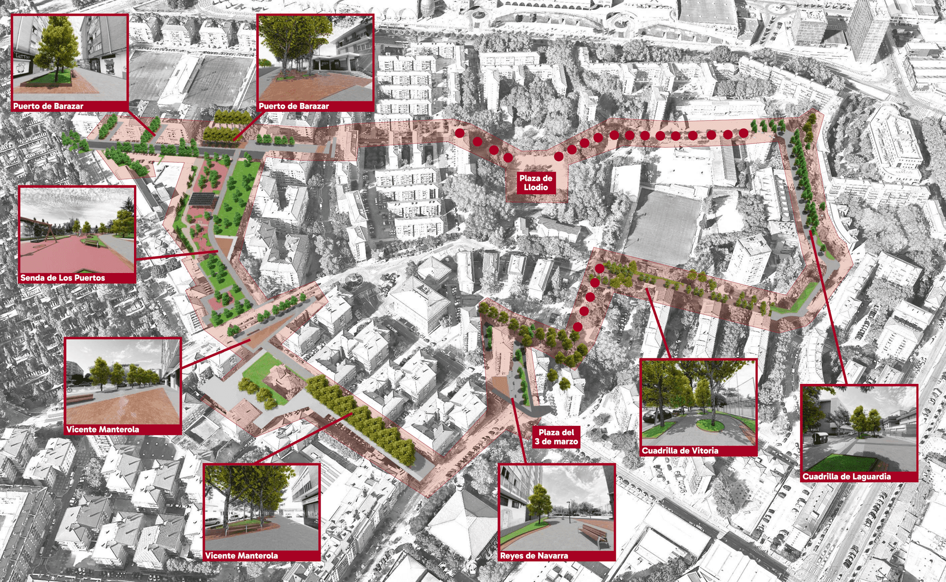 Exposición sobre la reforma del espacio público de Zaramaga