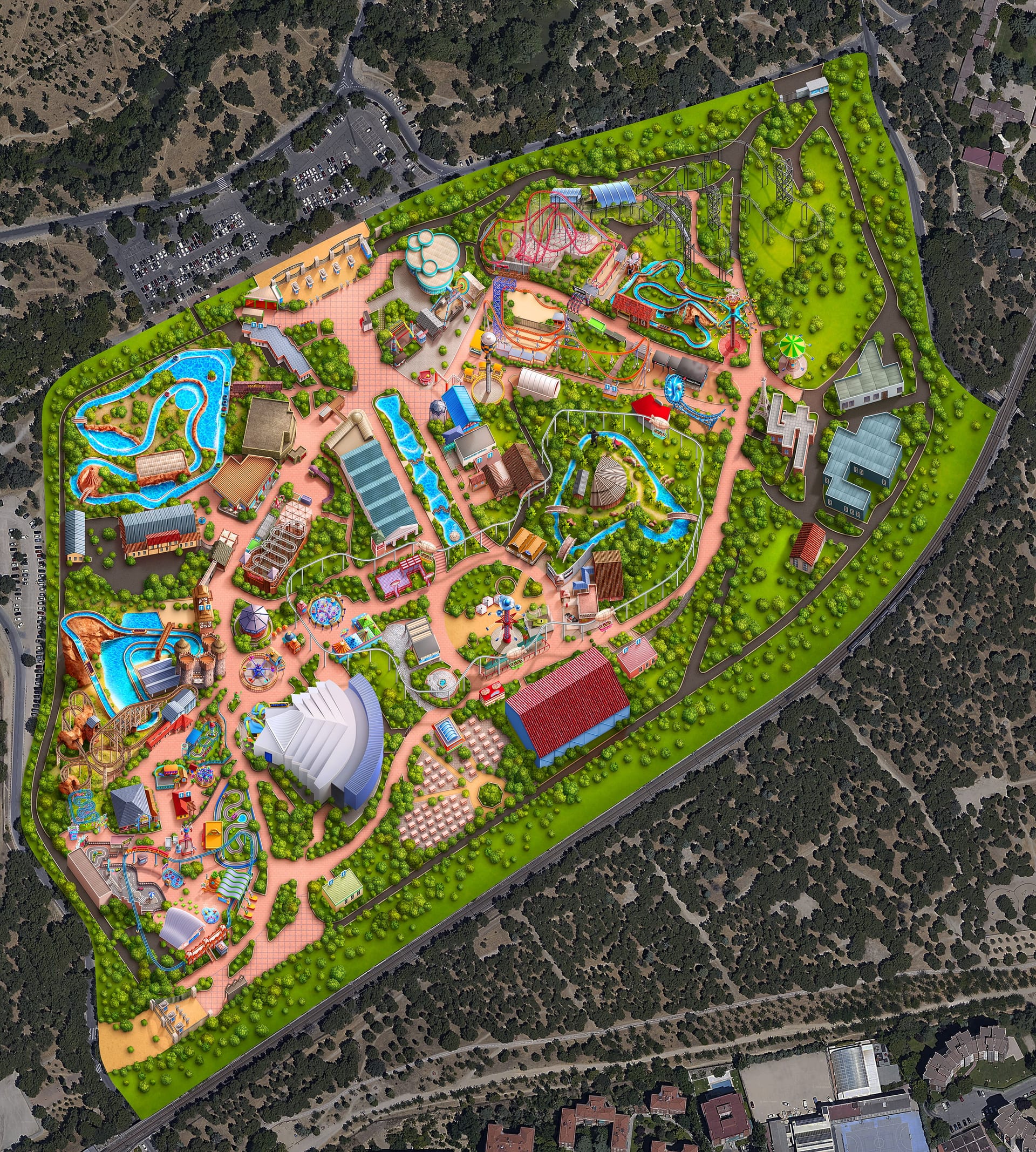 Parque de Atracciones de Madrid: 60 años en la Casa de Campo