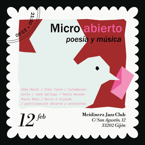 Micro abierto por el Día de la Poesía