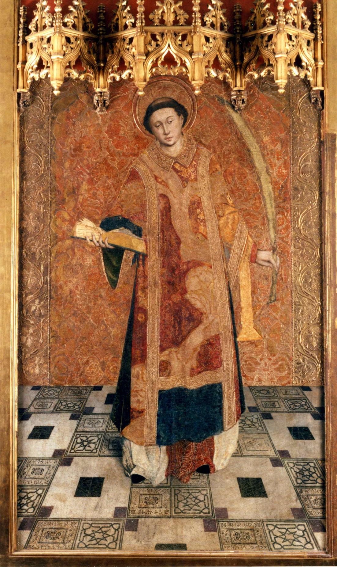 1448, Lluís Dalmau i el retaule de Sant Baldiri