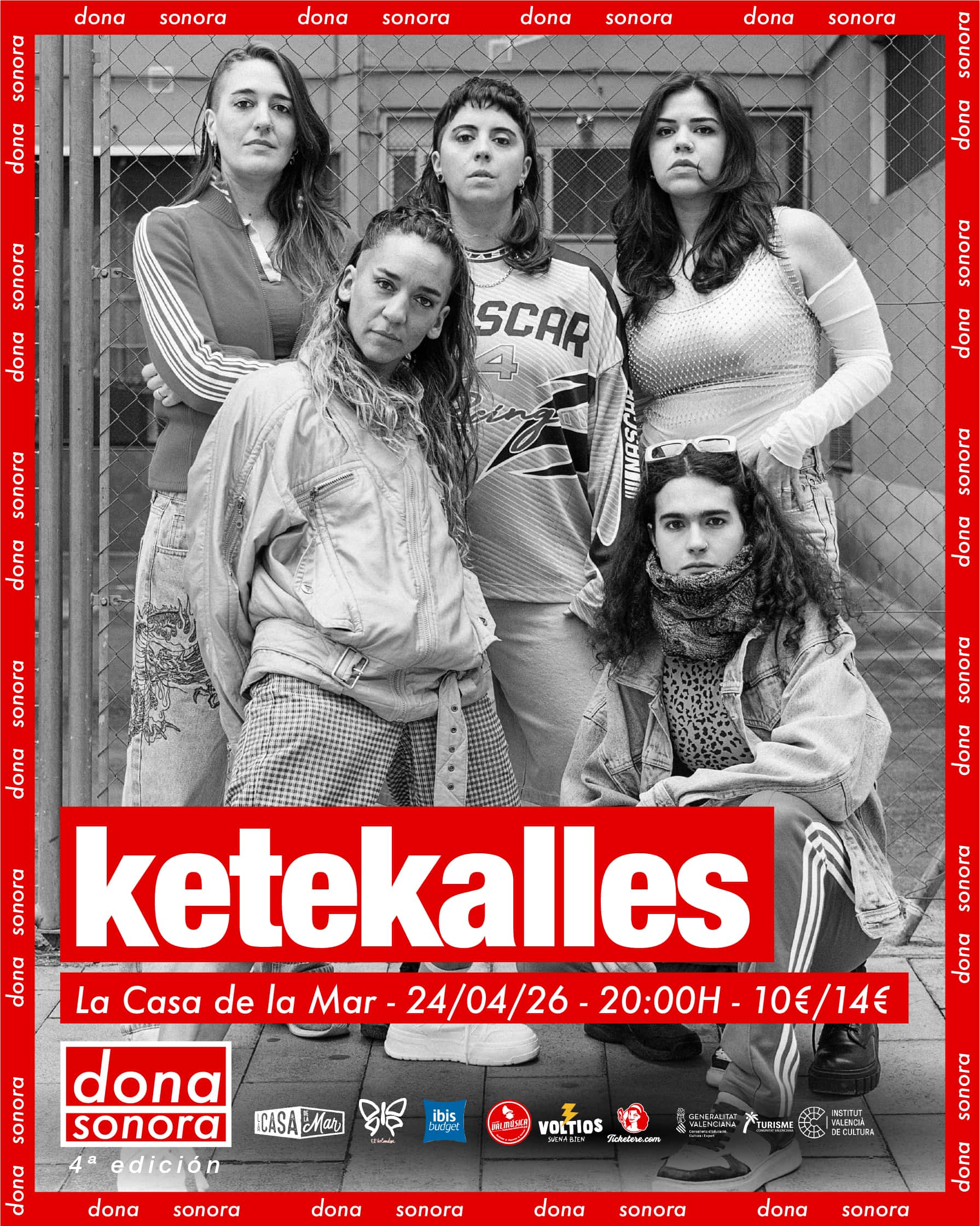Ketekalles en concierto