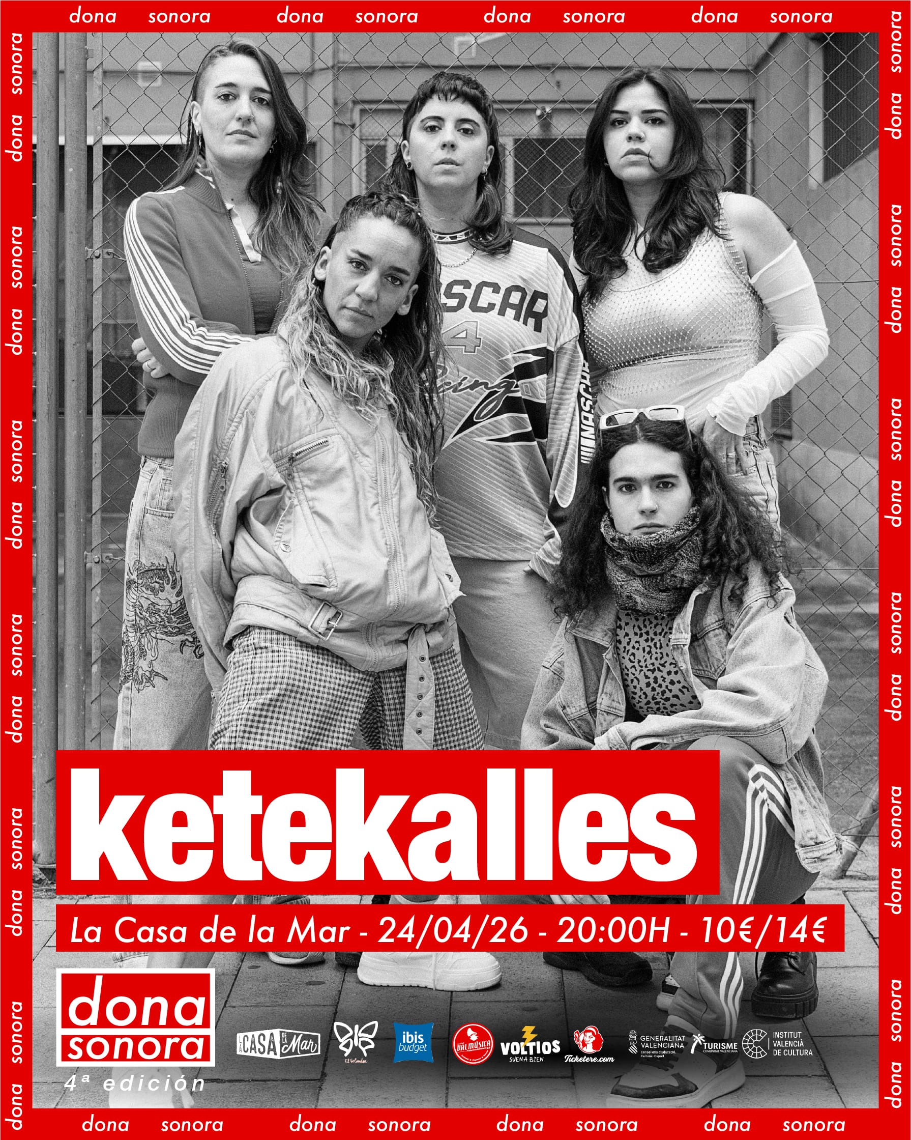 Ketekalles en concierto
