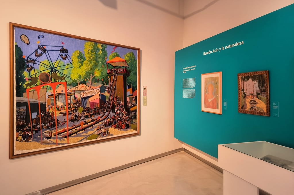 Ramón Acín en el Museo de Huesca