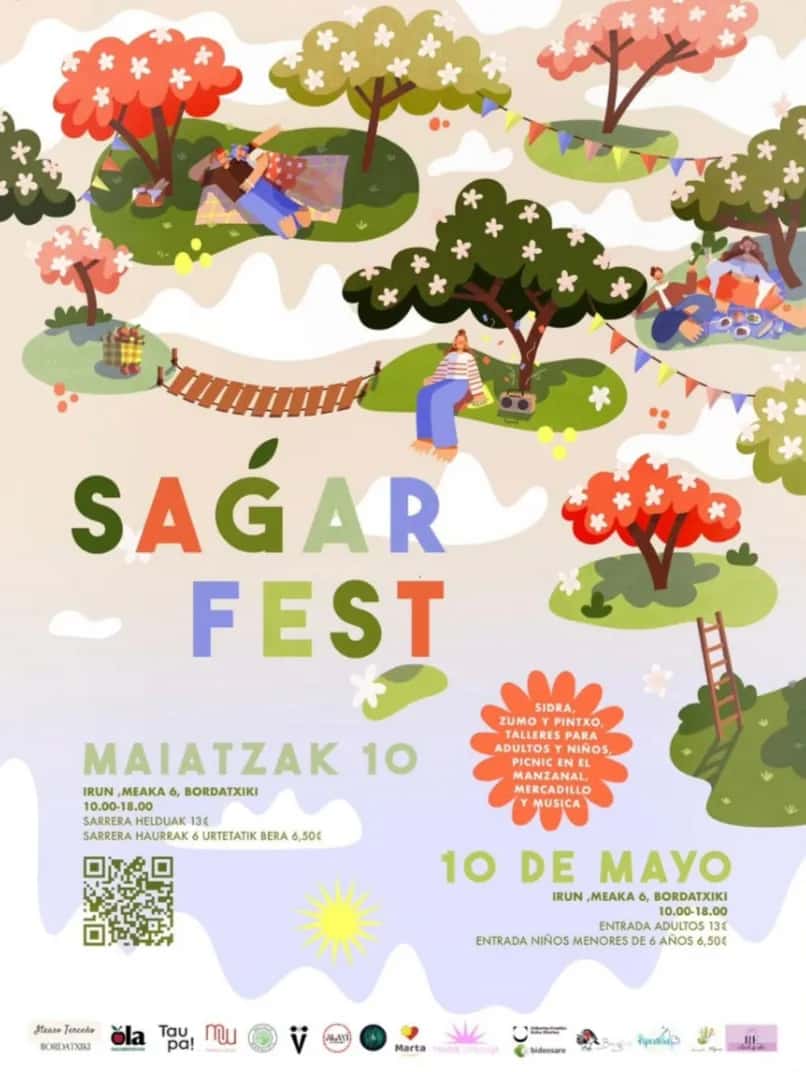 Sagarfest: artesanos entre manzanos el sábado en Irun