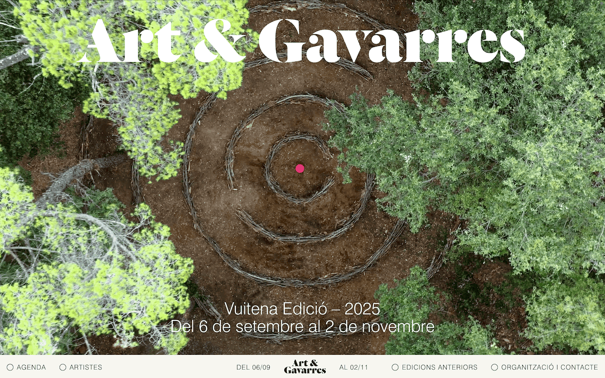 Art & Gavarres: arte al aire libre por las Gavarres