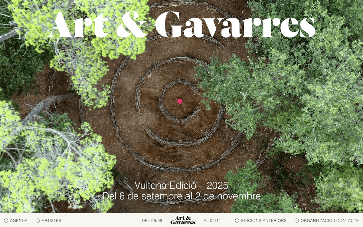Art & Gavarres: arte al aire libre por las Gavarres