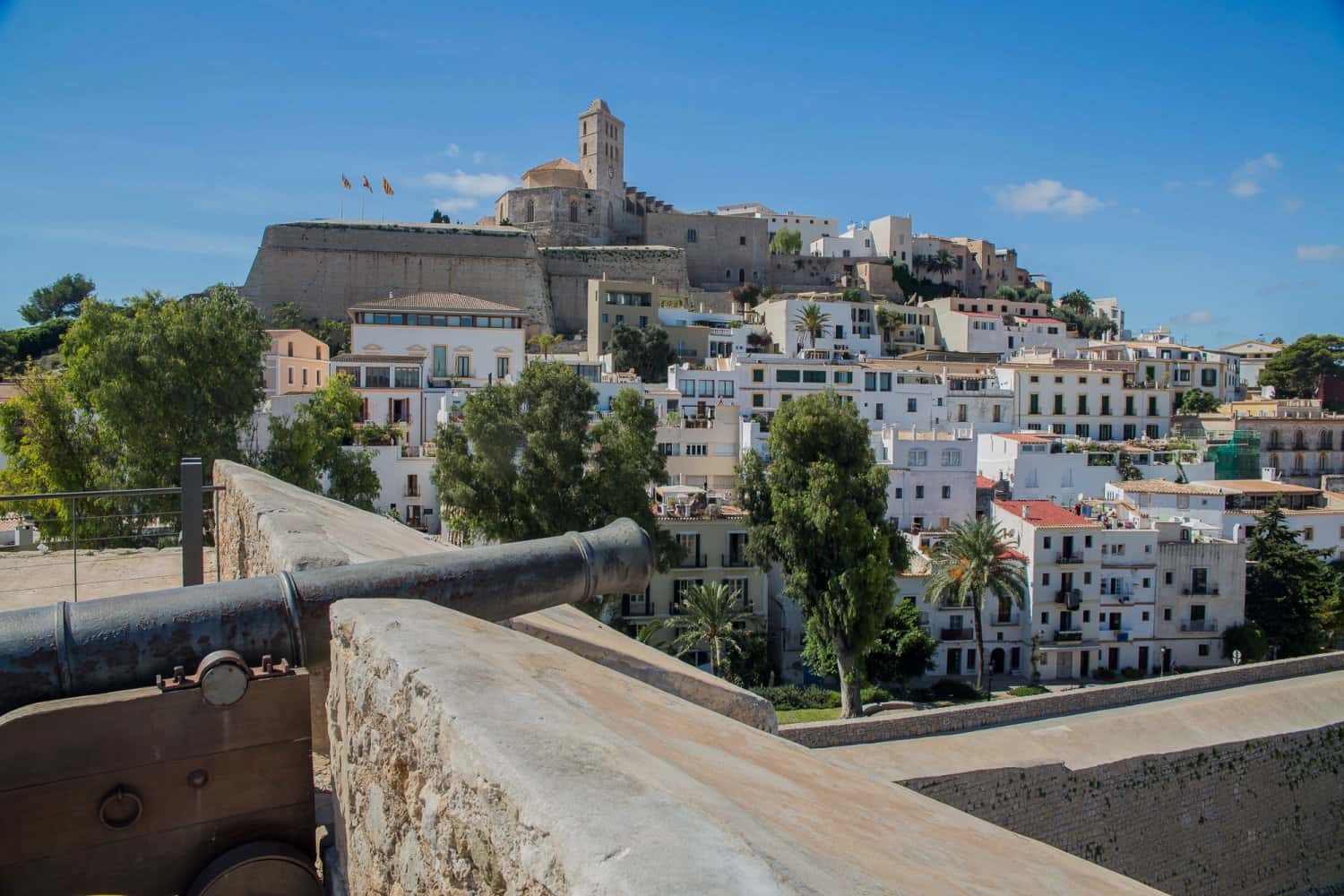 Dónde ver los fuegos de Sant Ciriac en Ibiza