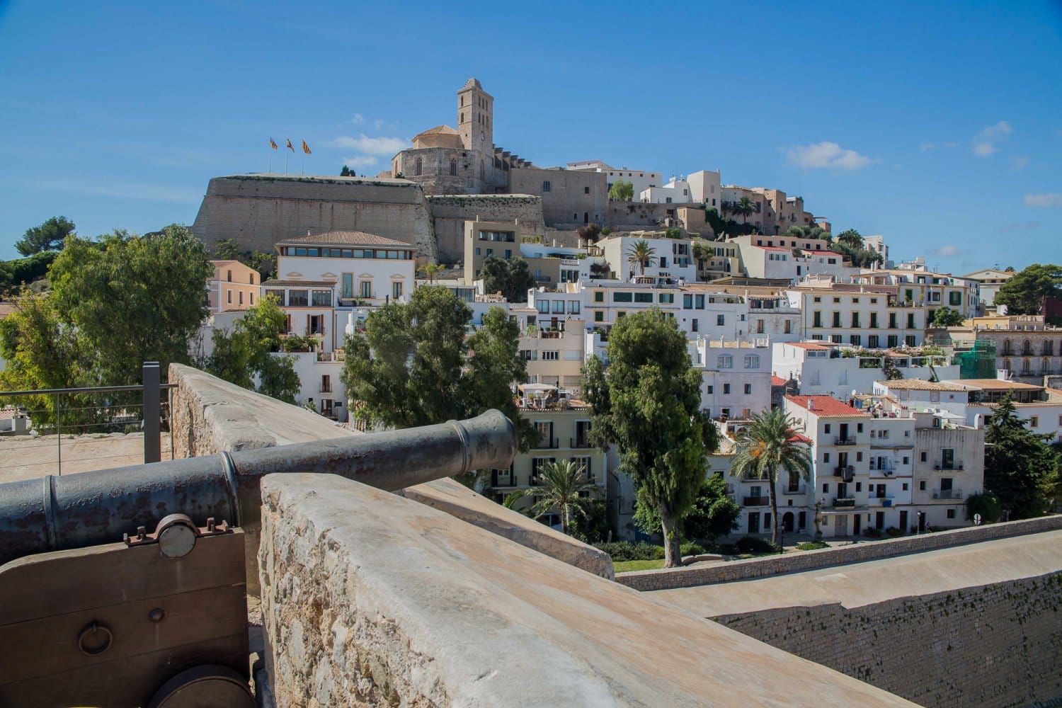 Dónde ver los fuegos de Sant Ciriac en Ibiza