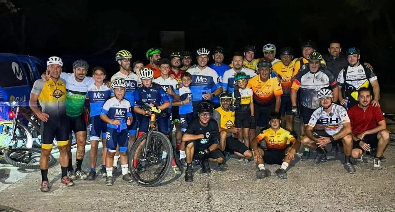 BTT nocturna en Melilla: una Social Ride sin carrera