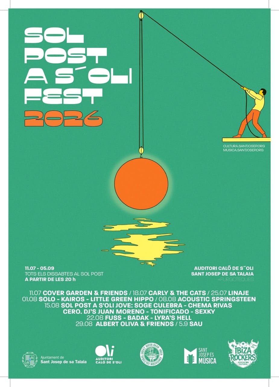 Sol Post a s'Oli Fest: música gratis frente al mar