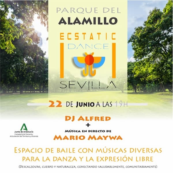 Ecstatic Dance en el Parque del Alamillo