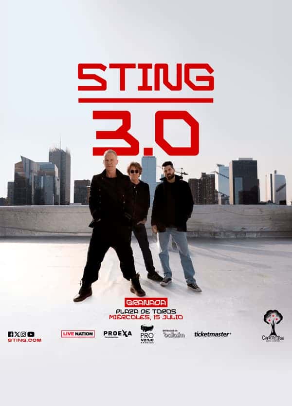 Sting cierra el primer ciclo de Sabor Granada 2026