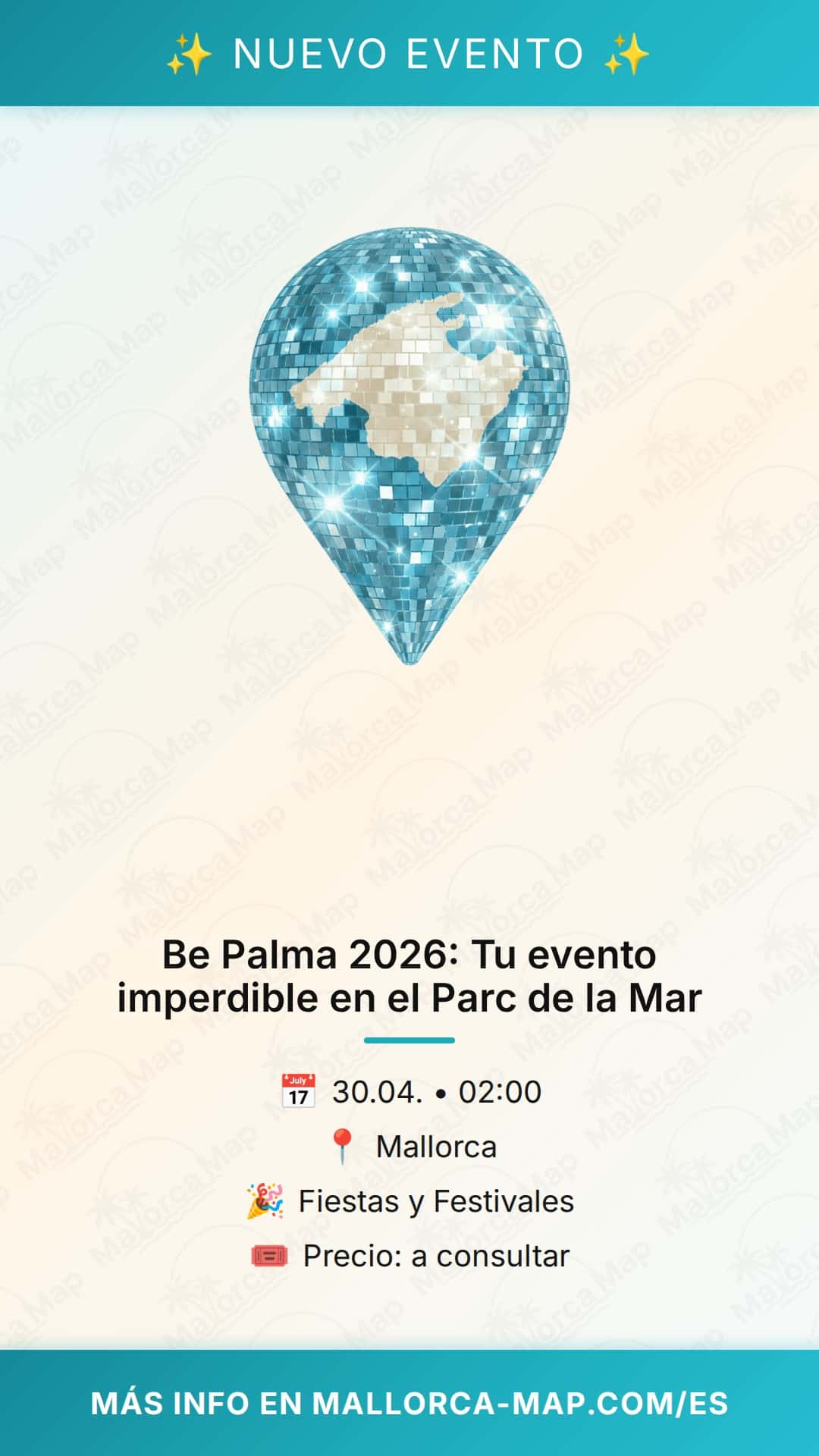 Guía del mercado Be Palma 2026 en el Parc de la Mar