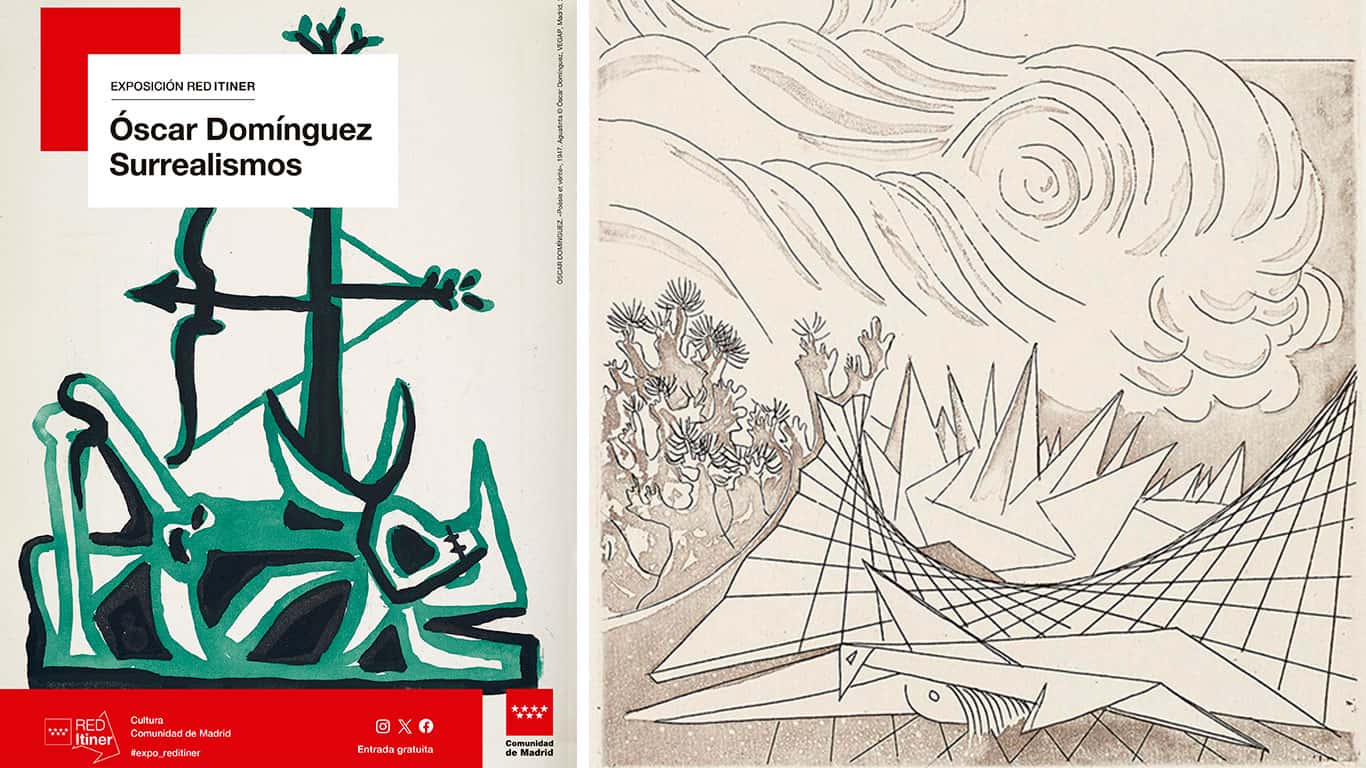 La exposición de Óscar Domínguez llega a Alcalá