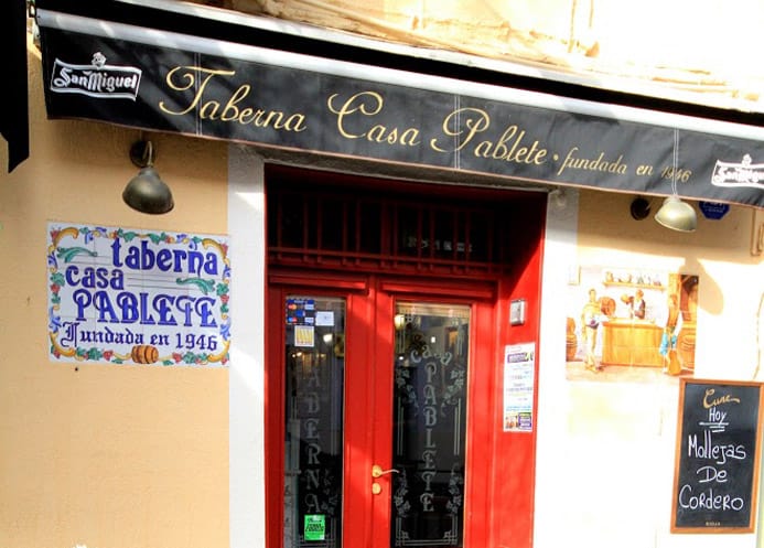 Casa Pablete: calamares y tapas desde 1946