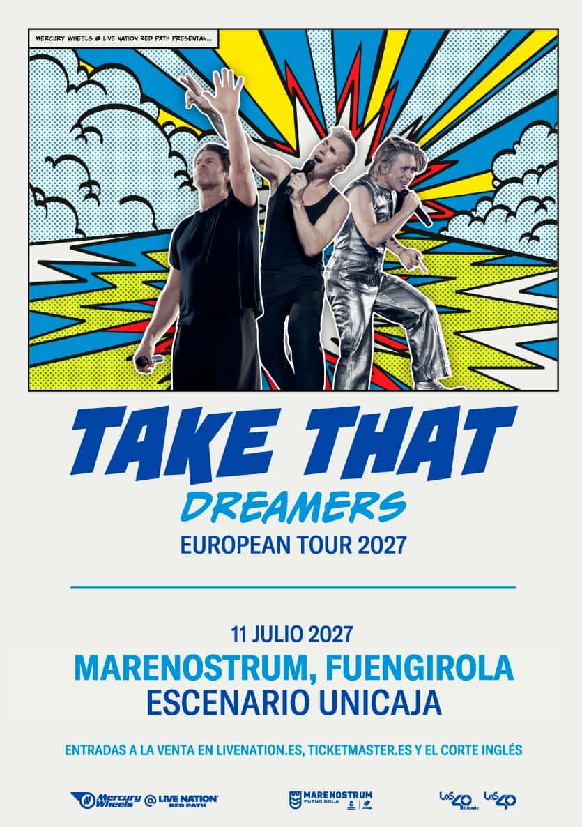 Take That en Marenostrum: única fecha andaluza