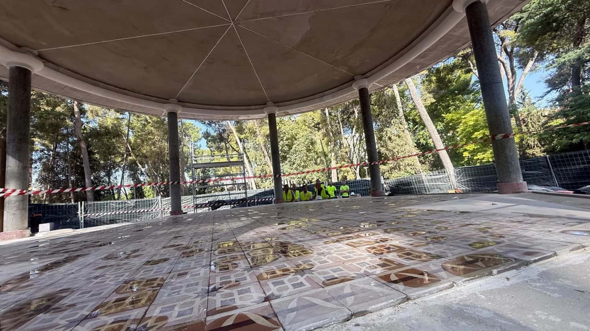 El Templete del Parque Abelardo Sánchez estrena cara