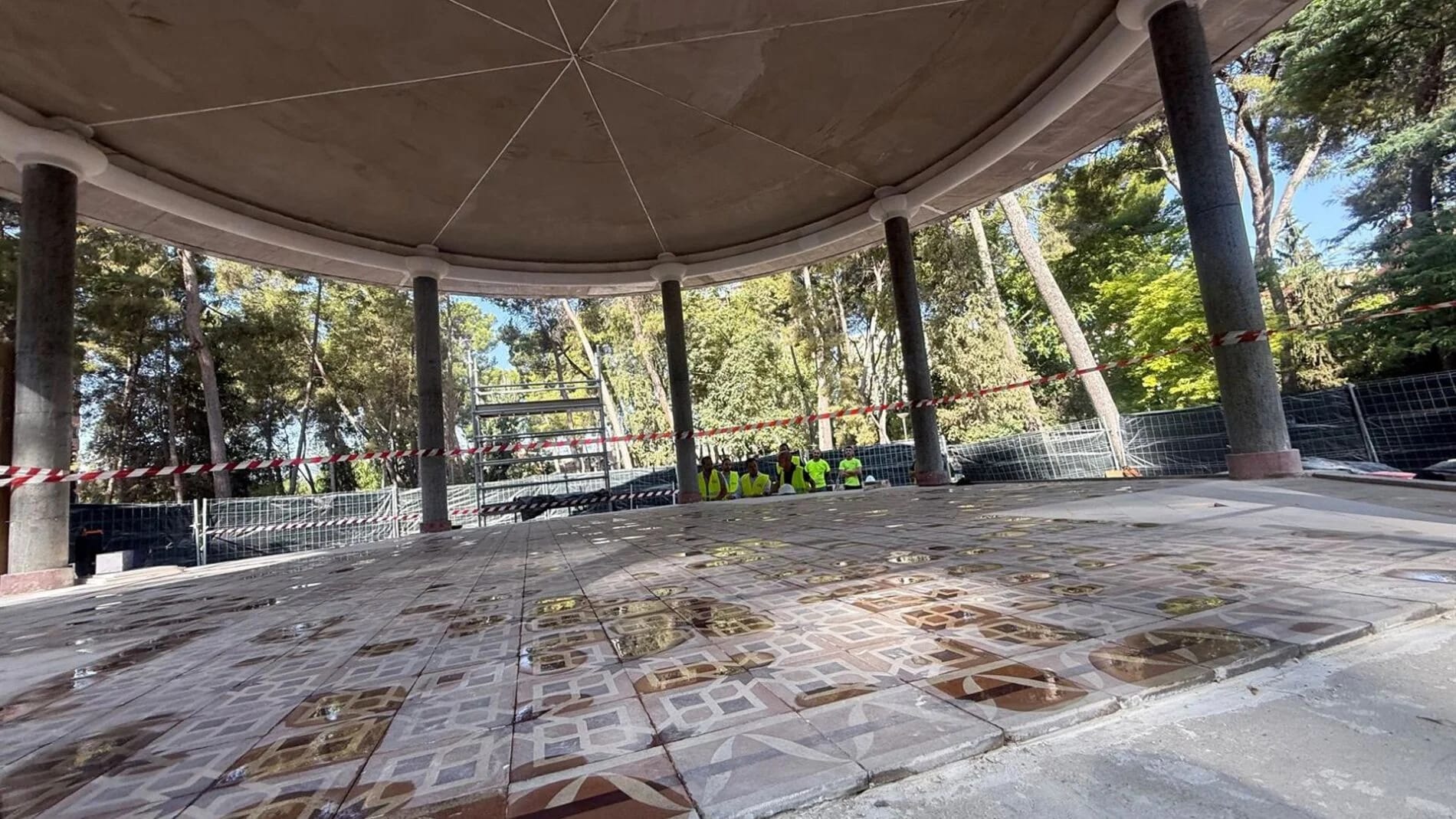 El Templete del Parque Abelardo Sánchez estrena cara