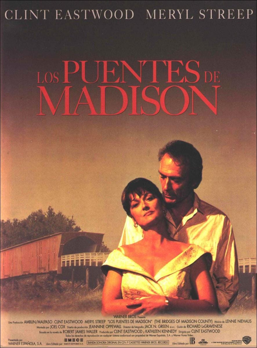 Proyecci贸n de Los puentes de Madison