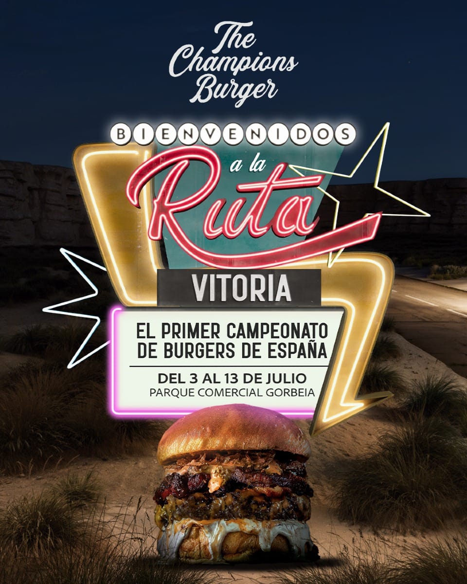 Guía del festival The Champions Burger en Vitoria