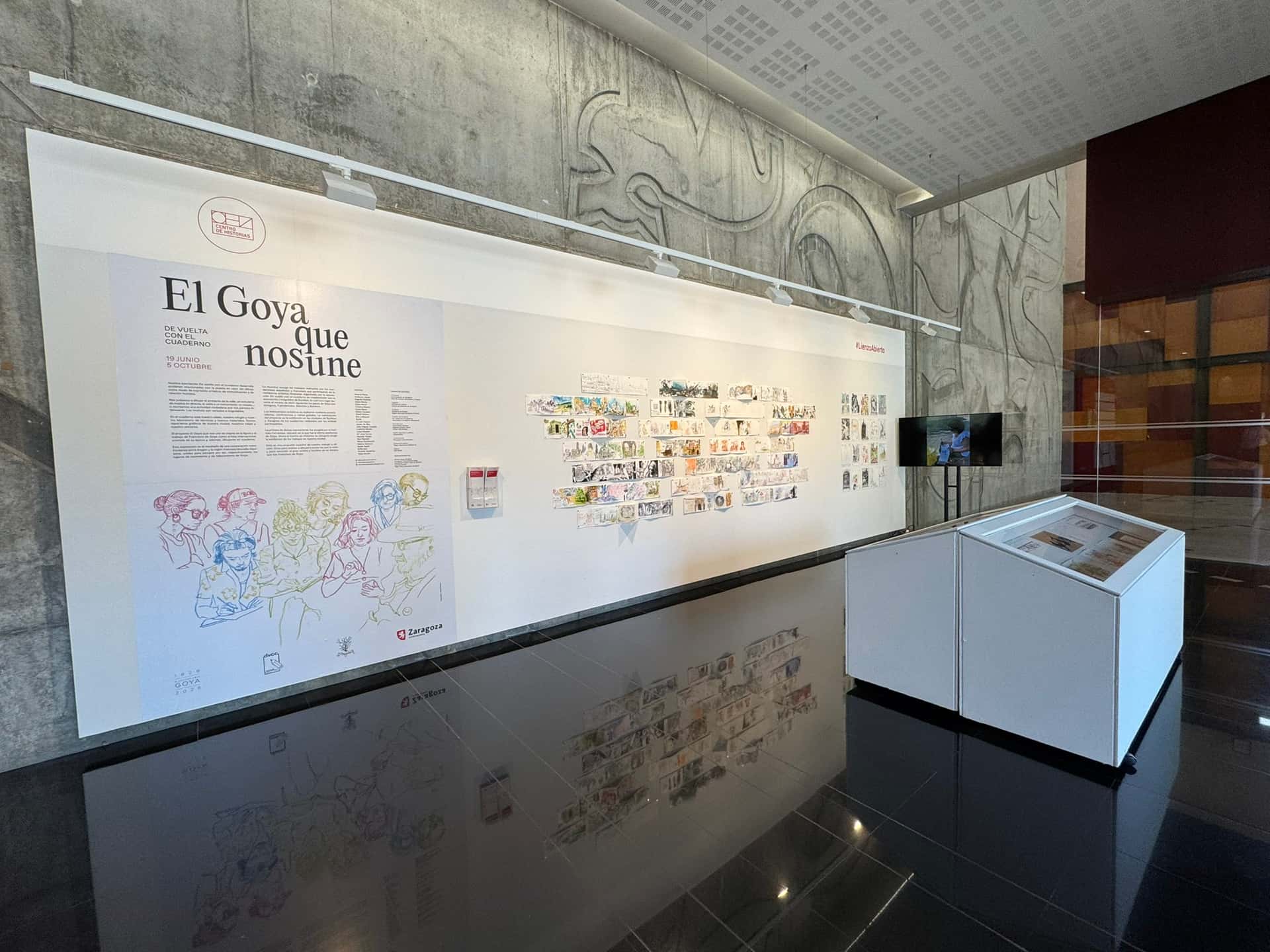 Visita guiada de la apertura final del proceso de residencia artística de IDA Y VUELTA