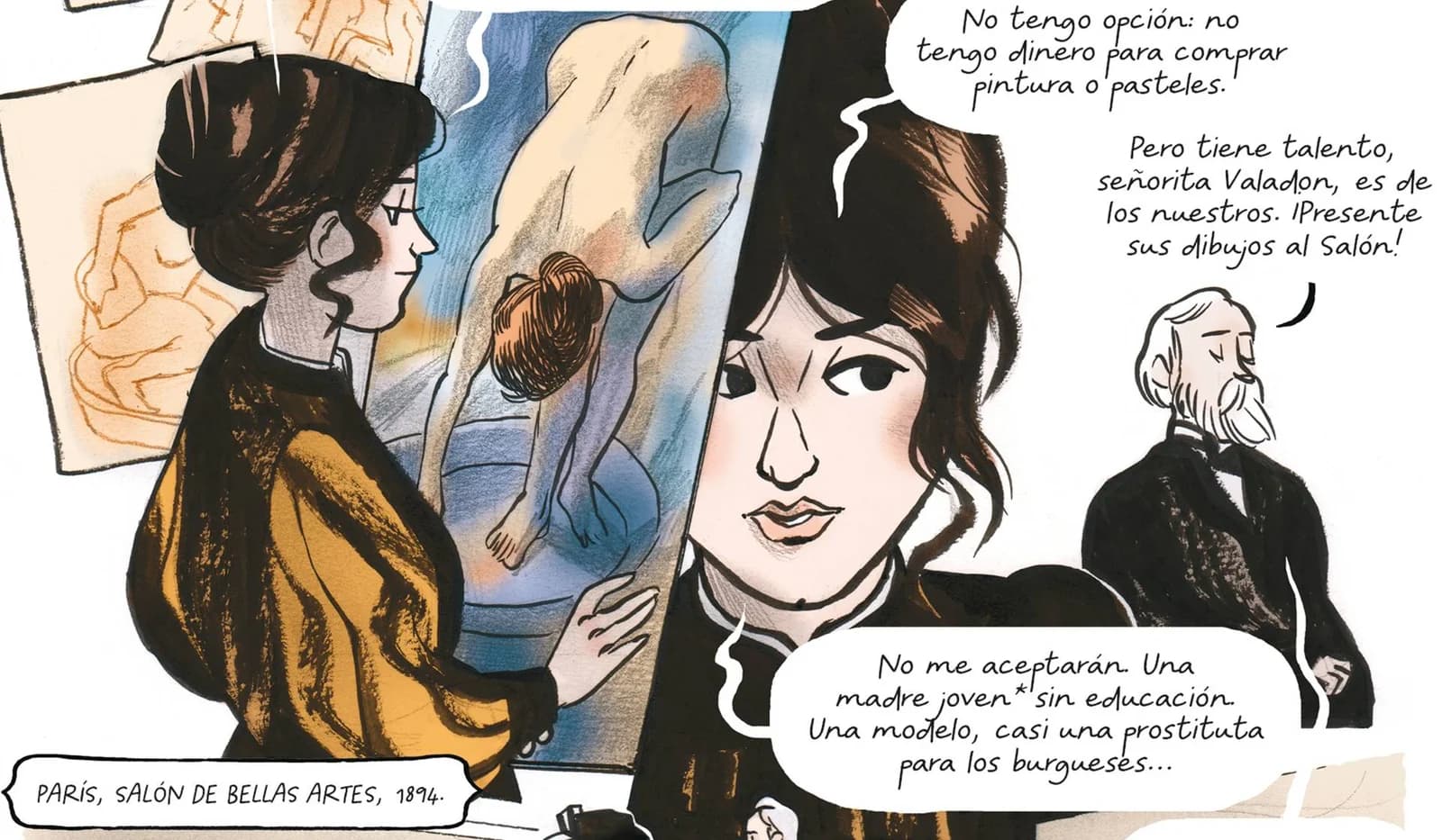 Presentación del cómic Mulleres artistas no Museo das Mariñas