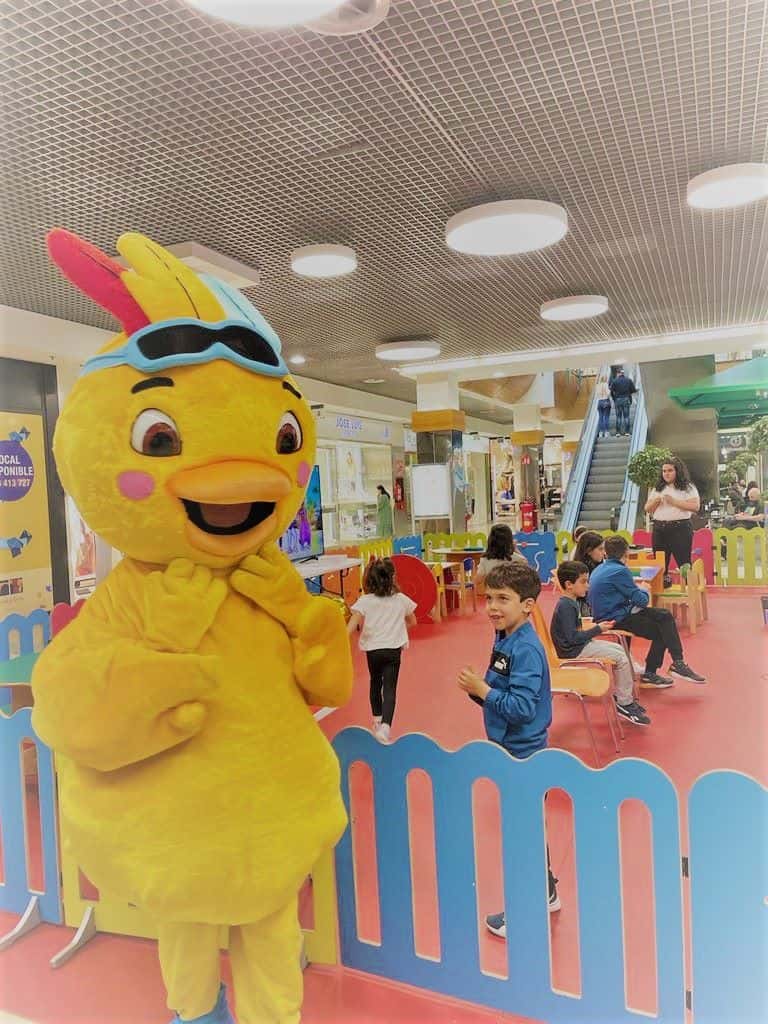 Visita de Ponti al Centro Comercial Ponte Vella