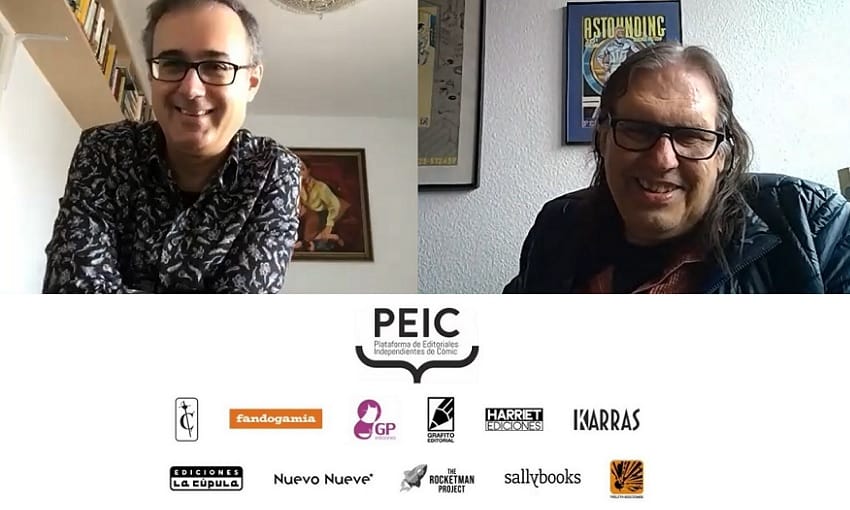 Charla Ética, respeto y compromiso en la edición de cómics