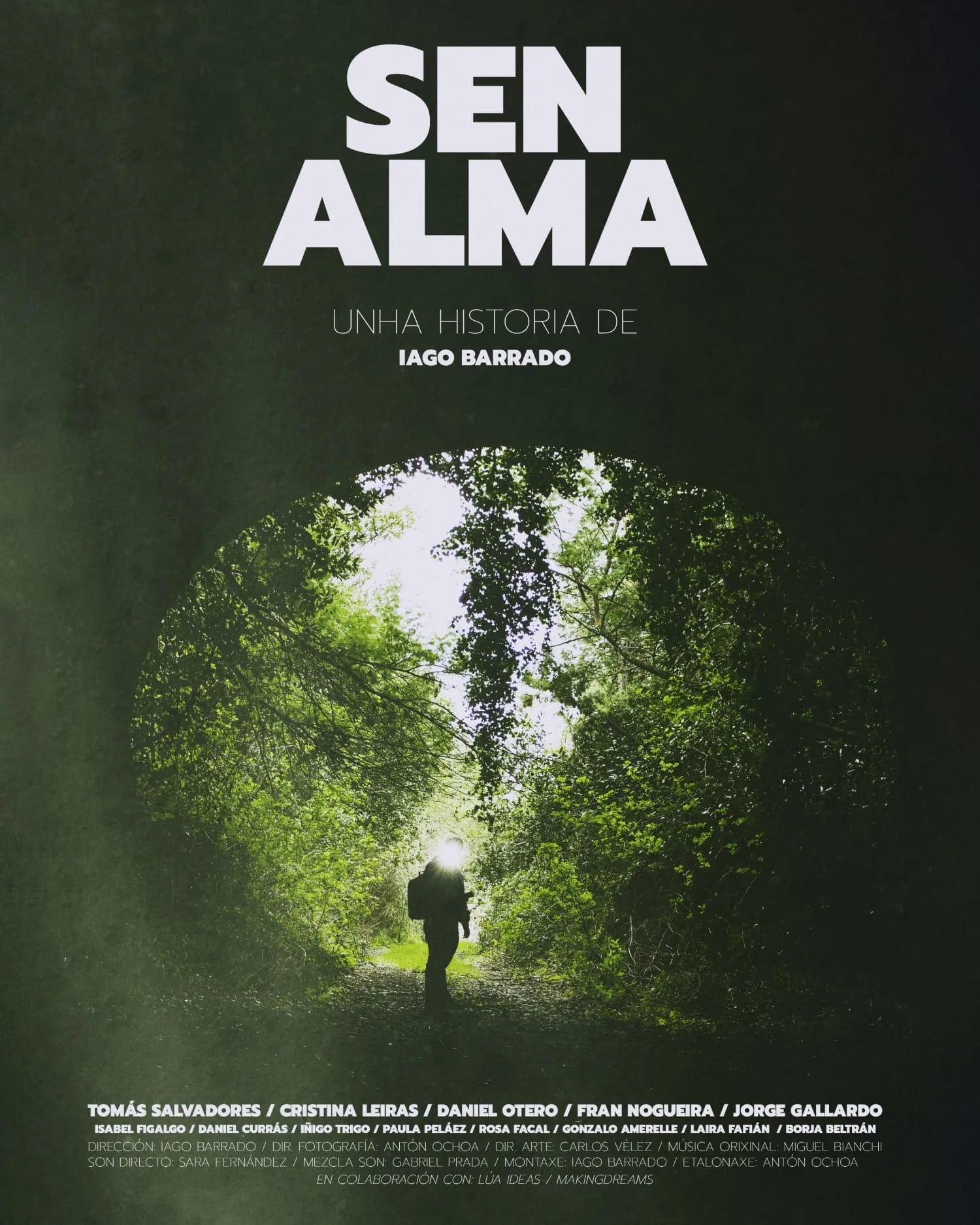 Proyección de 'Sen alma'
