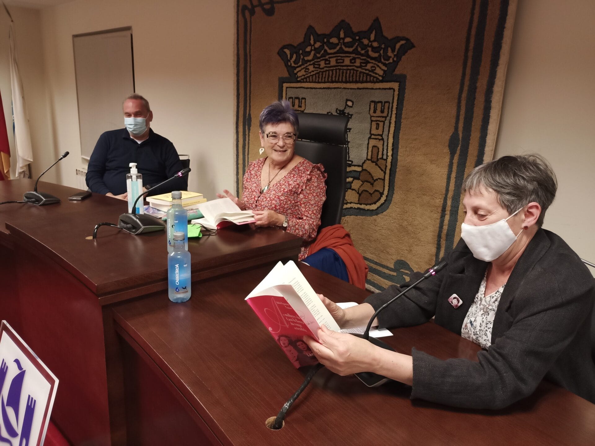 Presentación de libros de Adela Figueroa Panisse