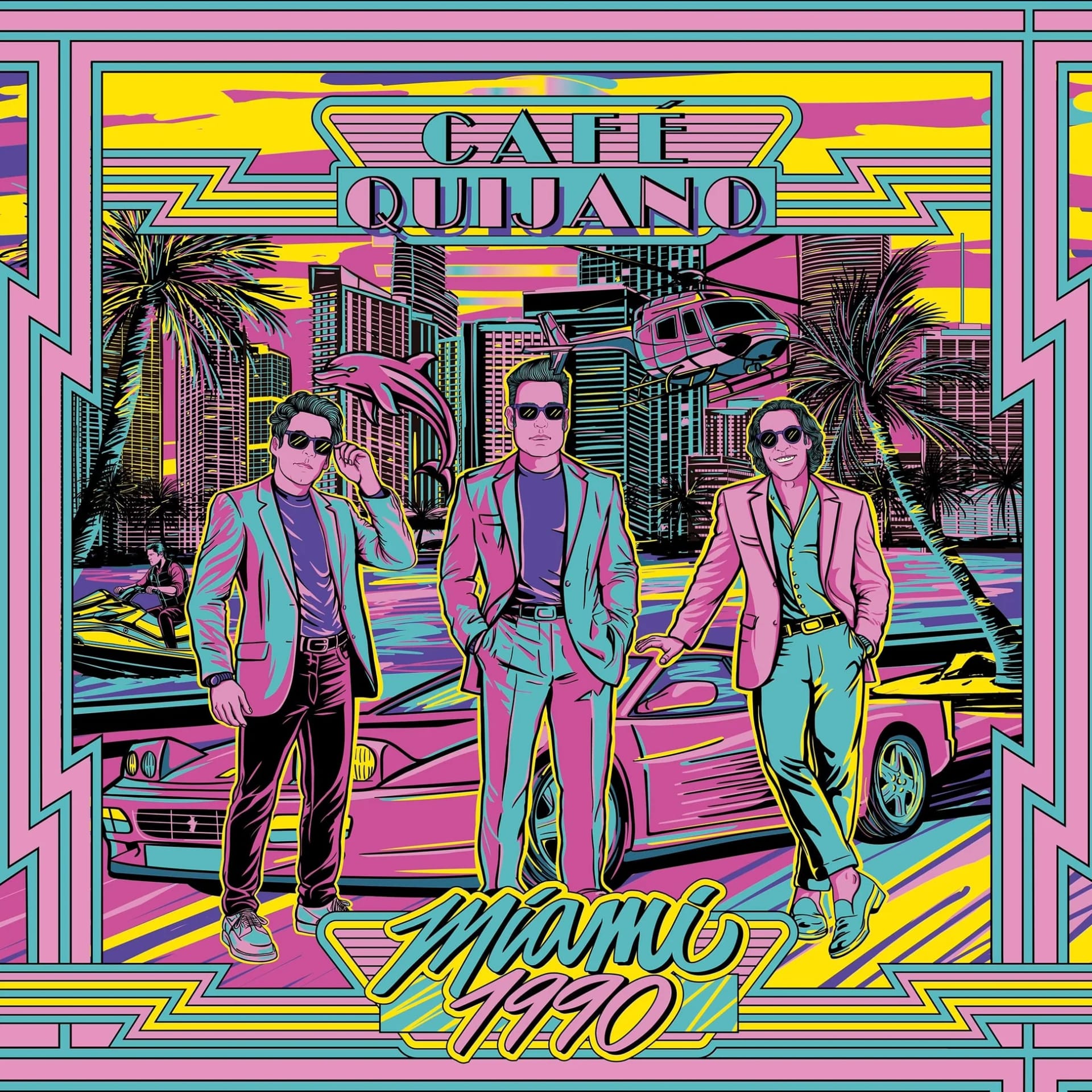 Café Quijano - Miami 1990 - Gira Final