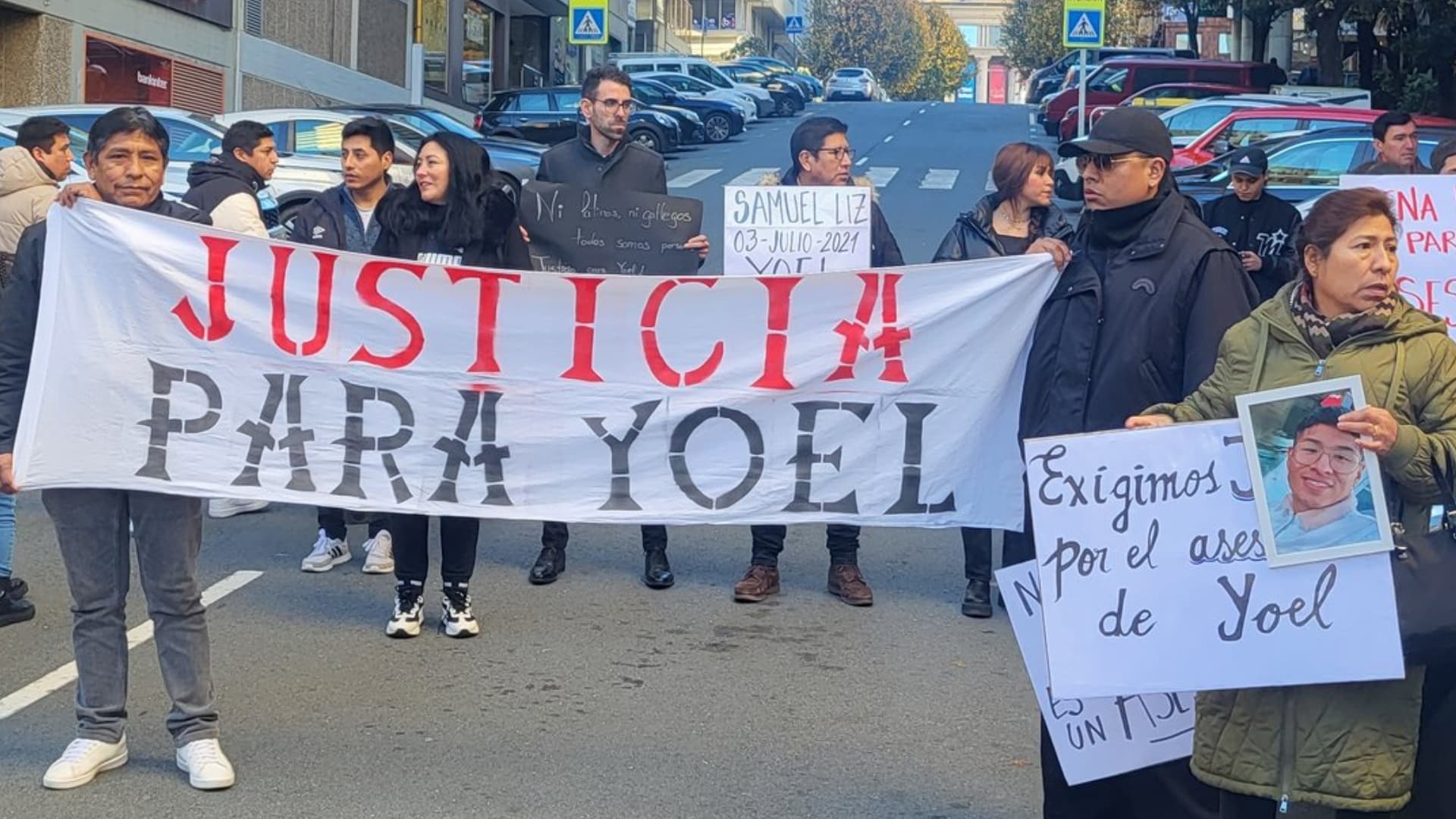 Misa y Concentraci贸n por el Segundo Aniversario del asesinato de Yoel Quispe