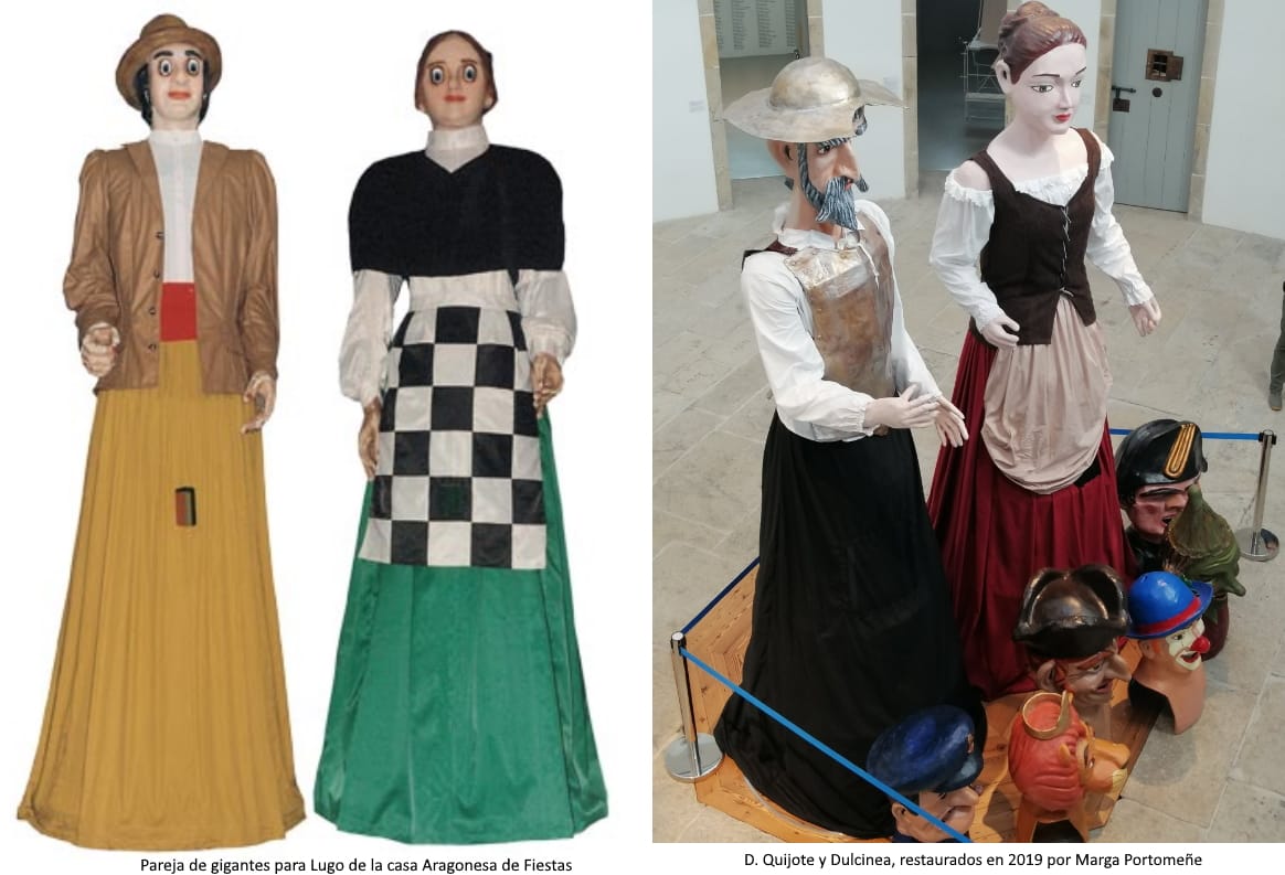 Xigantes e Cabezudos con Falso Teito