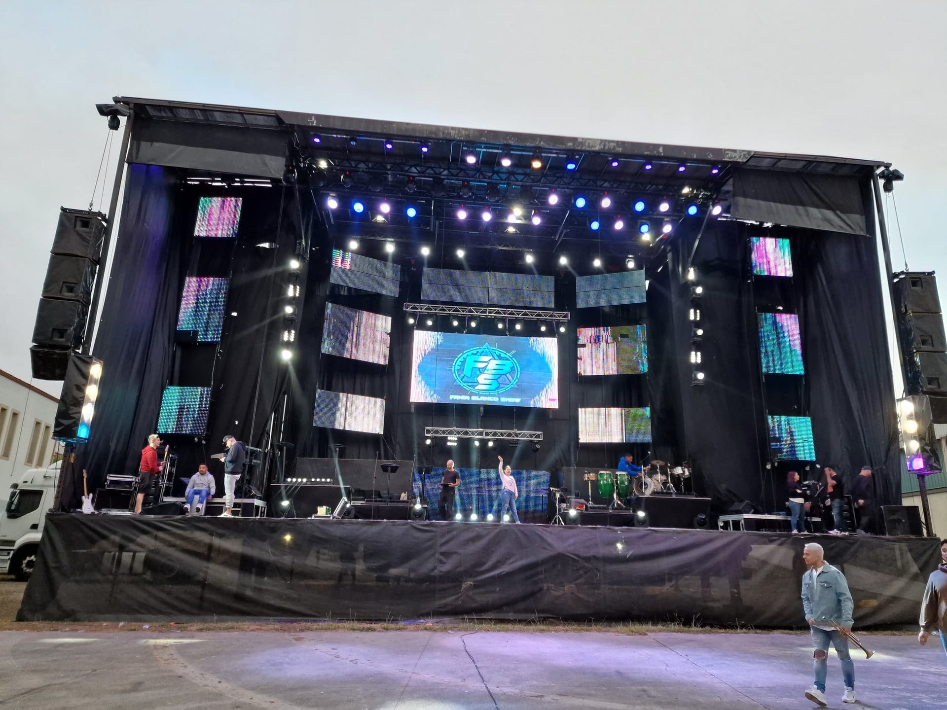 Verbena en Coia con Fania Blanco