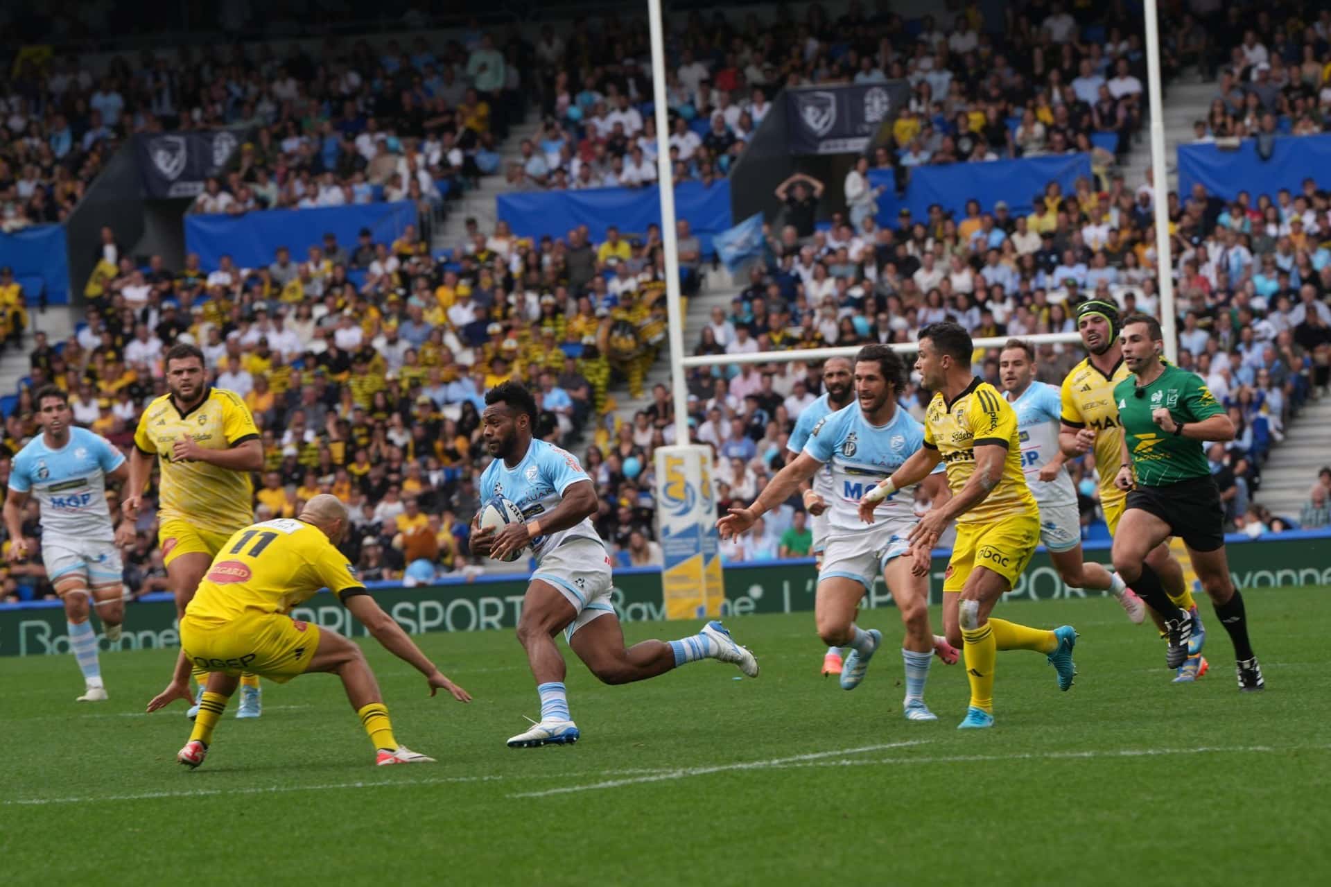 Partido de rugby Aviron Bayonnais - La Rochelle