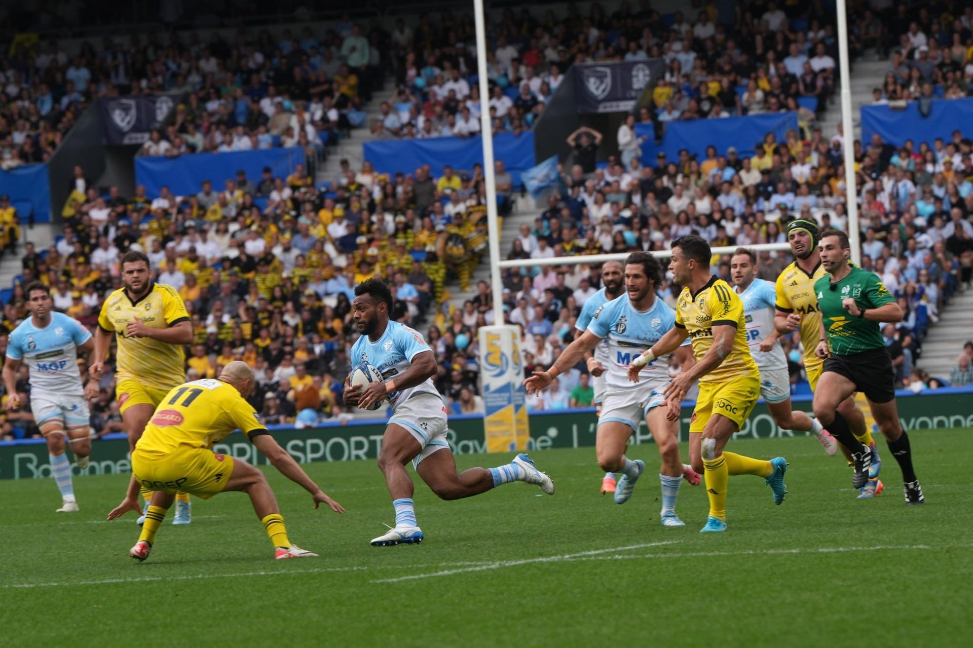 Partido de rugby Aviron Bayonnais - La Rochelle