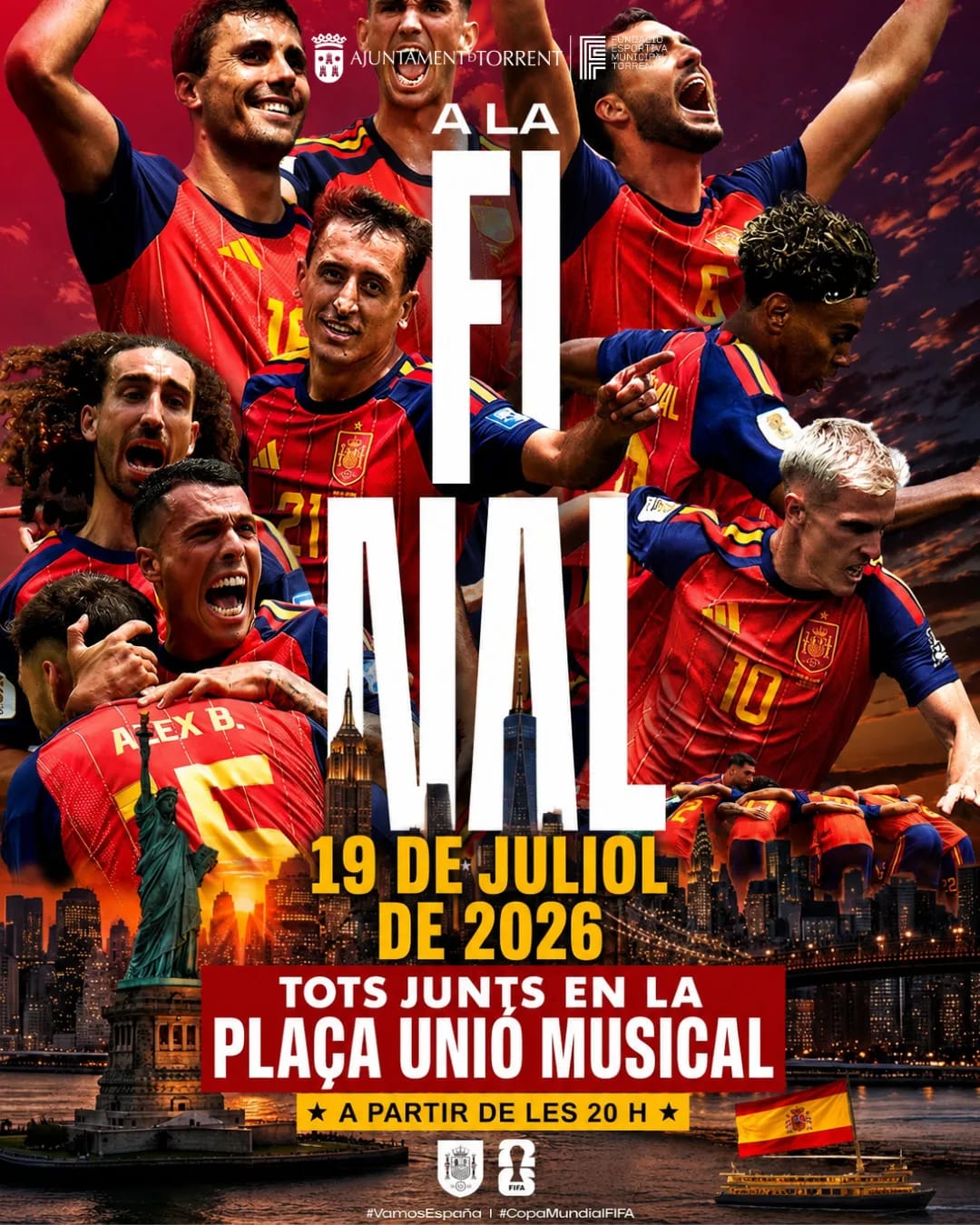 La final del Mundial en las pantallas de l'Horta