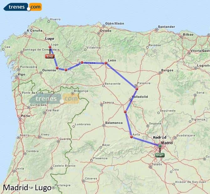 Nuevos trenes Lugo-Madrid: planes para un finde exprés
