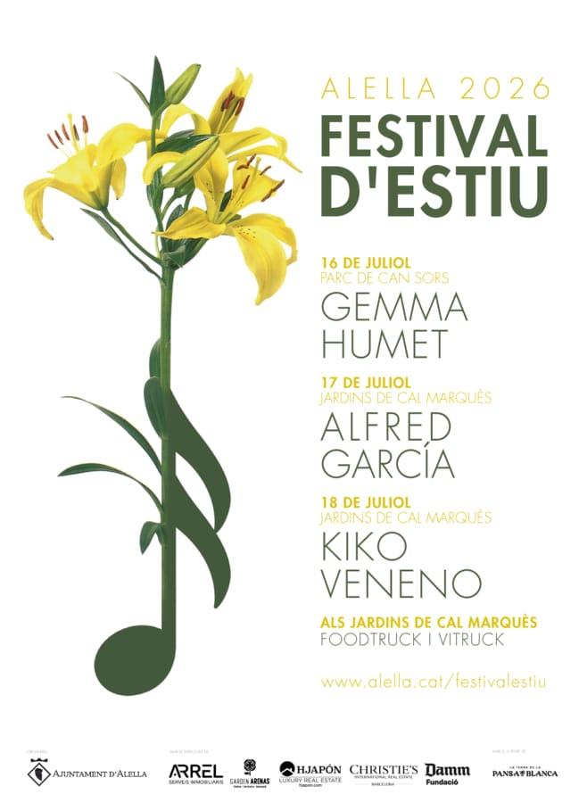 El Festival de Verano de Alella crece con tres días de música