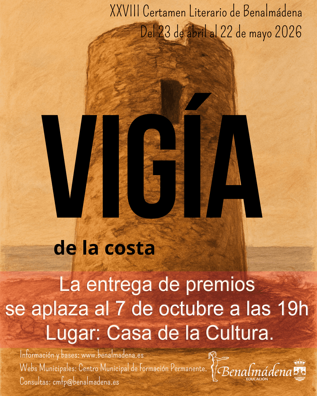 Entrega premios XXVIII Certamen literario Vigía de la Costa